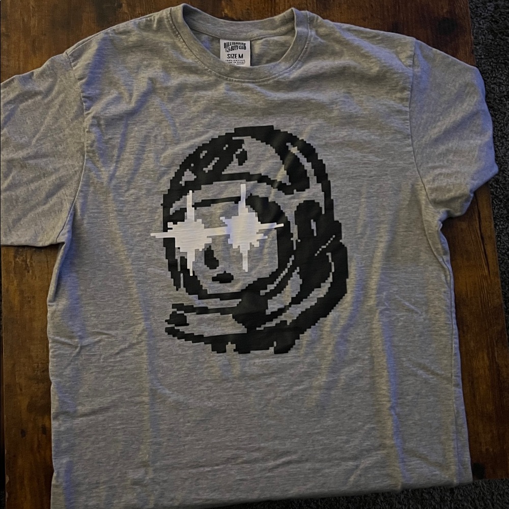 Billionaire Boys Club Gray Pixel Graphic Tee